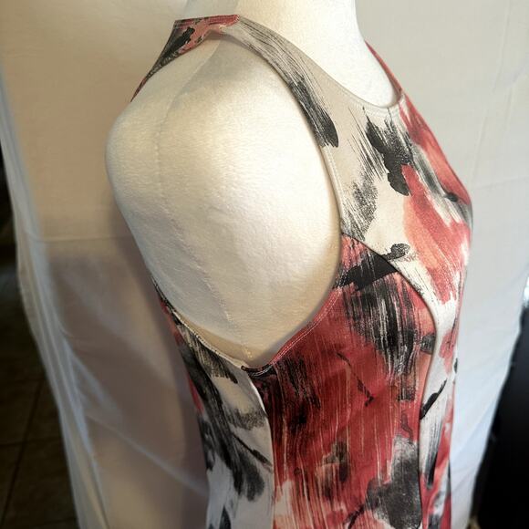 Abercrombie & Fitch Floral Sleeveless Day Dress Size Large - Picture 2 of 16